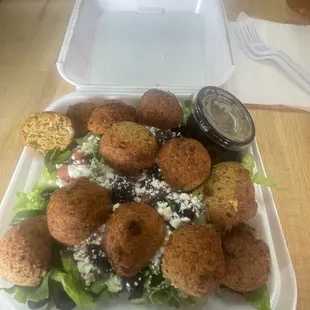 Falafel Salad...yum!