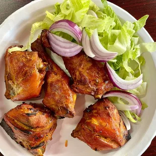 Pakistani dinner buffet - tandoori chicken