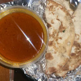 Nihari and naan