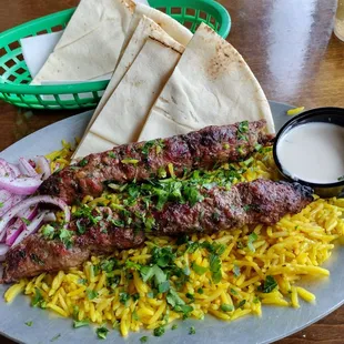 Kefta Kabob Plate