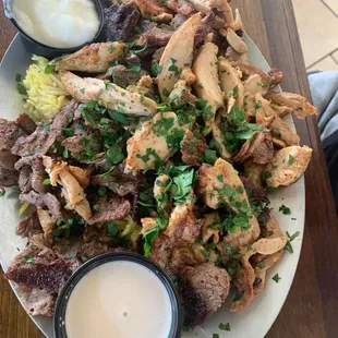 Chicken &amp; Lamb Shawarma