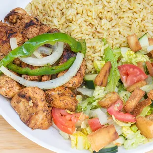 Chicken Kabab plate