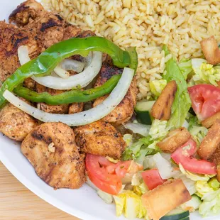 Chicken Kabab plate