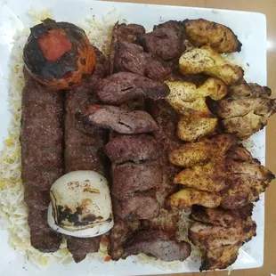Kabab Villa platters