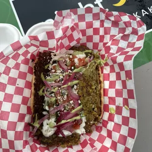 Veggie Falafel Smash