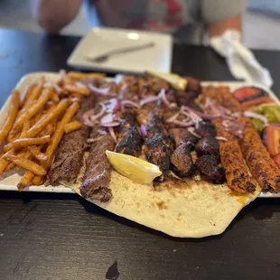 Family Kabab Plate