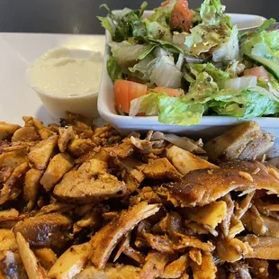 Perfect Chicken Shawarma Plate