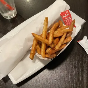 Fries and chicken shawarma