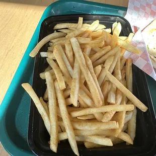 Perfectly cooked and salted French Fries part of Curry Fries