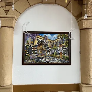 a picture of a street scene