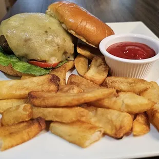 Grilled Hangar One Steakhouse BURGER