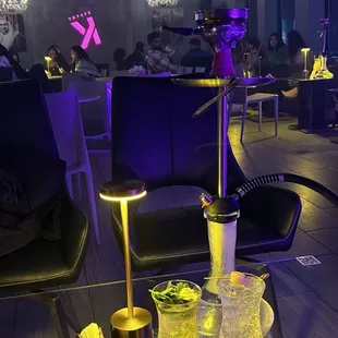 Mocktails and hookah
