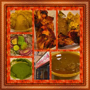 Montage of images from Kabana Restaurant