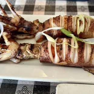 Grilled Pusit