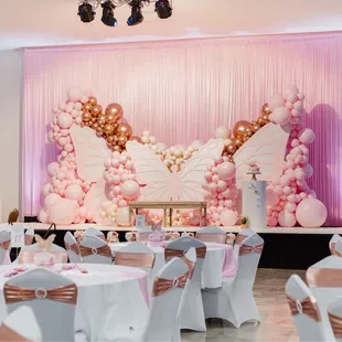 Stage Decoration Provided by in-house service: @mirakamiproductions