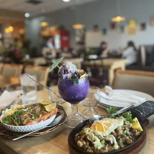 Sisig, halo-halo, palabok