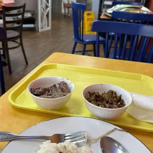 I ordered sisig and adobong pusit. It was so good! Will come back for more for sure.