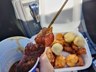 BBQ Stand Outside Island Pacific