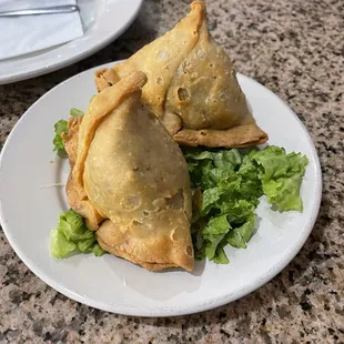 Lamb samosas--fantastic