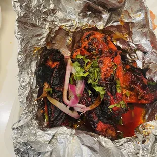 Tandoori wings