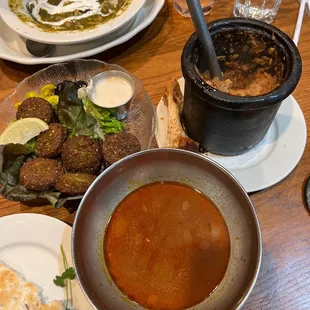 Dizzi Sangi (SatSun) and Ash-e-Reshteh Soup