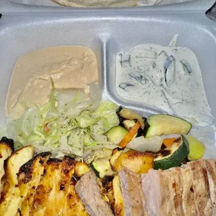 Combo Plate   @hybrideater