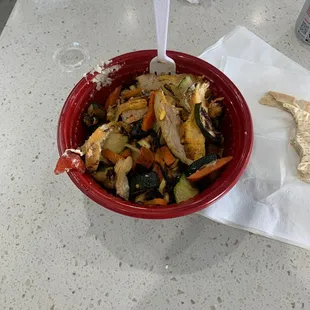 Chicken n Veggie Bowl