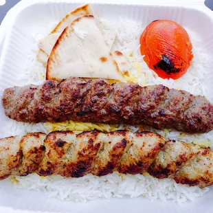 Combo Koobideh Plate
