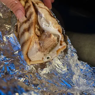 Chicken gyro