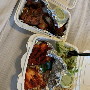 Chicken &amp; Salmon