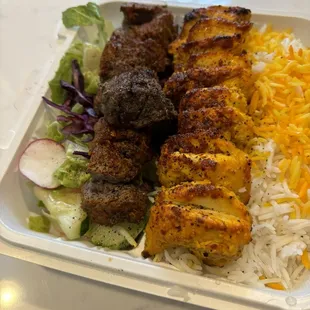 Chicken Kabob Platter