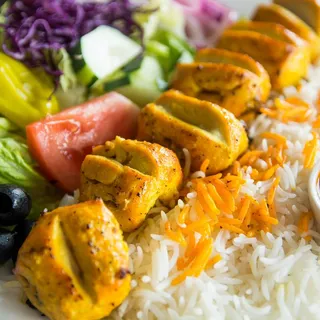 Chicken Kabob Platter