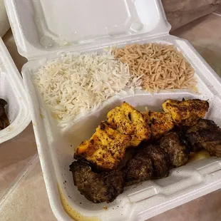 Combination kebab