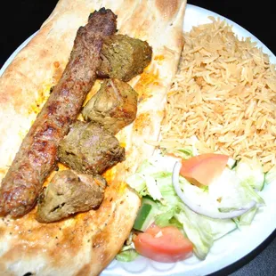 K15 Combo 3 (Lamb & Kubideh)