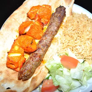 K14 Combo 2 (Chicken and Kubideh)