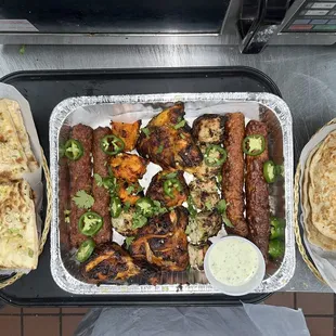 B.B.Q platter