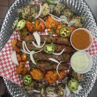 B.b.q platter