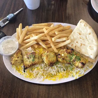 Chicken Kabob Small Platter