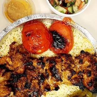  plate of food