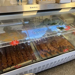 The meats!