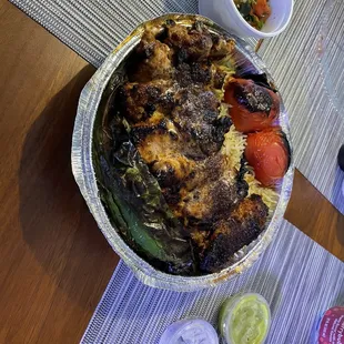 Chicken thigh combo
