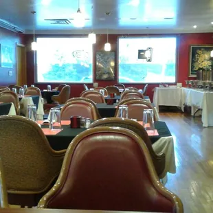 Nice dining area. Clean