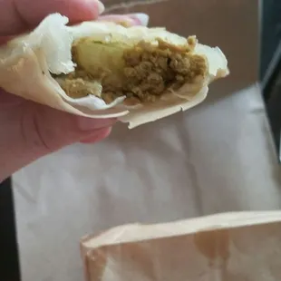 Meat samosa