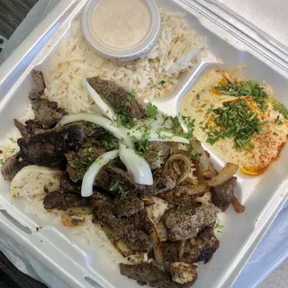 5. Beef Shawarma Plate