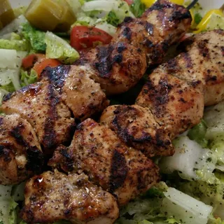 Chicken Kabob Salad