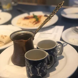 Greek Coffee Briki Lunch
