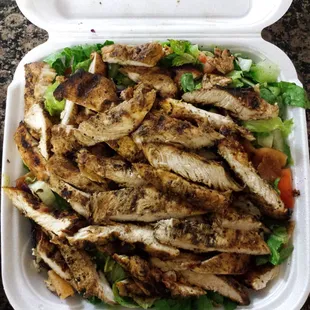 Large chicken fatoosh