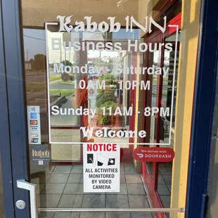 Walked in at 8pm but said they they were closed. Change the sign on your door