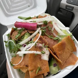 Small Fattoush Salad