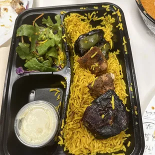 Chicken Kabob Plate